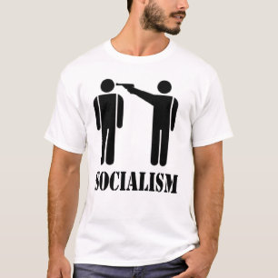 社会主義者は殺人的な盗人です Tシャツ