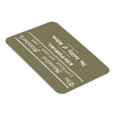 社会主義規格1904年10月社説ベージュ マグネット (右側)