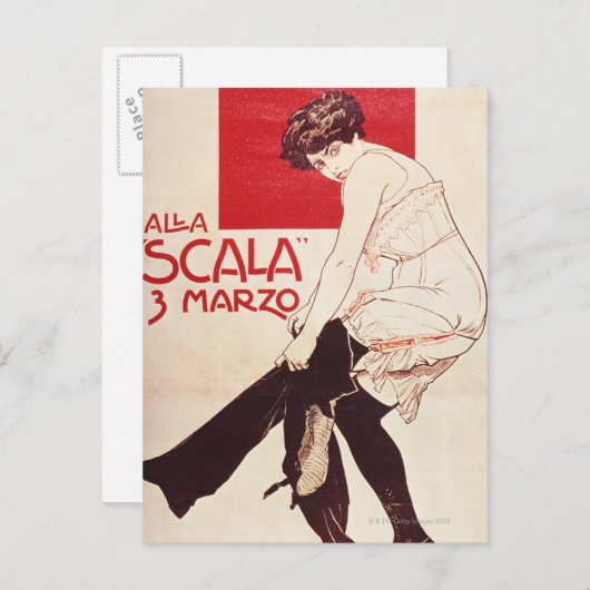 社会主義連盟のフェミニスト懇親会 ポストカード (正面/裏面)