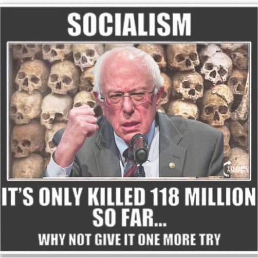 社会主義 シール (正面)