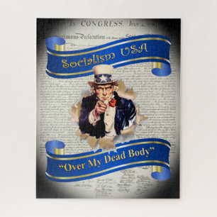 社会主義USA to "Over My Dead体"~アンクルサム~ ジグソーパズル
