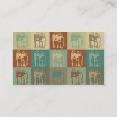 社会事業のポップアート 名刺 (裏面)