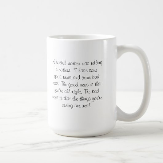 社会事業のマグXII コーヒーマグカップ (右)