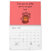 社会事業のユーモア カレンダー (2月 2027)