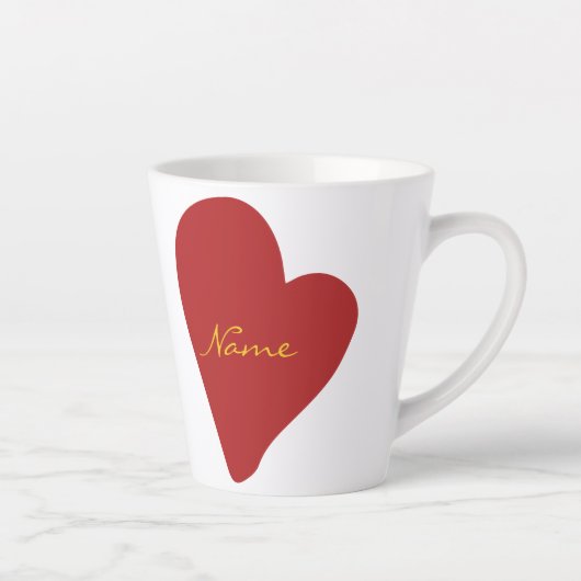 社会事業の強い母インスパイア校 カフェラテマグ (右)