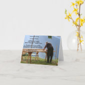 "社会事業"の断言のメッセージカード(ブランク) カード (黄色い花)