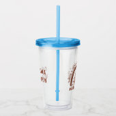 社会人カスタム労の感謝の卒業祝い アクリルタンブラー (右)