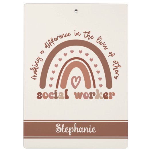 社会人カスタム労の感謝の卒業祝い クリップボード (裏面)