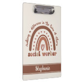 社会人カスタム労の感謝の卒業祝い クリップボード (右)