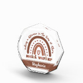 社会人カスタム労の感謝の卒業祝い フォトブロック (右)