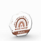 社会人カスタム労の感謝の卒業祝い フォトブロック (左)