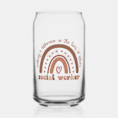 社会人カスタム謝礼卒業ギフト ガラス缶 (正面)