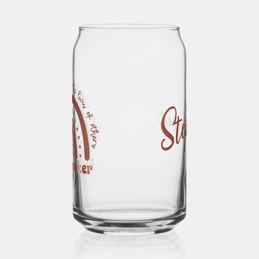 社会人カスタム謝礼卒業ギフト ガラス缶 (左)