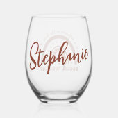 社会人カスタム謝礼卒業ギフト ステムなしワイングラス (裏面)