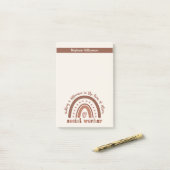 社会人カスタム謝礼卒業ギフト ポストイット (デスク上)