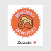 社会人類学, 人類学の学生 シール (シート)