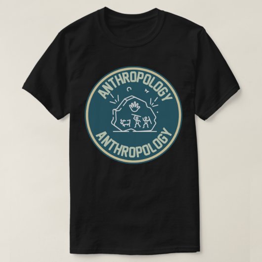 社会人類学、人類学の学生Tシャツ Tシャツ (デザイン正面)
