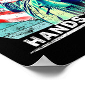 社会保障とメディケア・プロに抗議する ポスター (角)