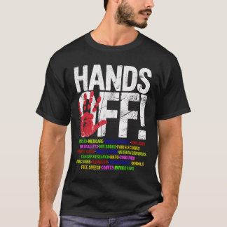 社会保障とメディケア・プロに抗議する Tシャツ