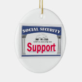 社会保障のオーナメント セラミックオーナメント (右)