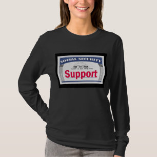 社会保障のTシャツ Tシャツ