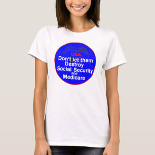 社会保障のTシャツ Tシャツ