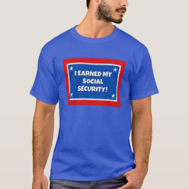 社会保障を得た Tシャツ