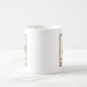 社会保障を離れた手 コーヒーマグカップ (中央)