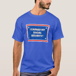 社会保障制度の恩恵に預かる Tシャツ