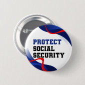 社会保障政治アンチトランプの付属品 缶バッジ (正面&裏面)
