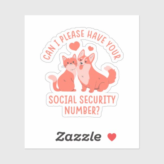 社会保障番号 シール (シート)