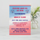 社会保障行政イベント招待状 招待状 (スタンド正面)