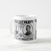 社会党の候補者1912年 コーヒーマグカップ (正面左)