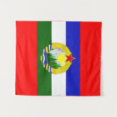 社会党カスカディア旗 タペストリー (正面(横))