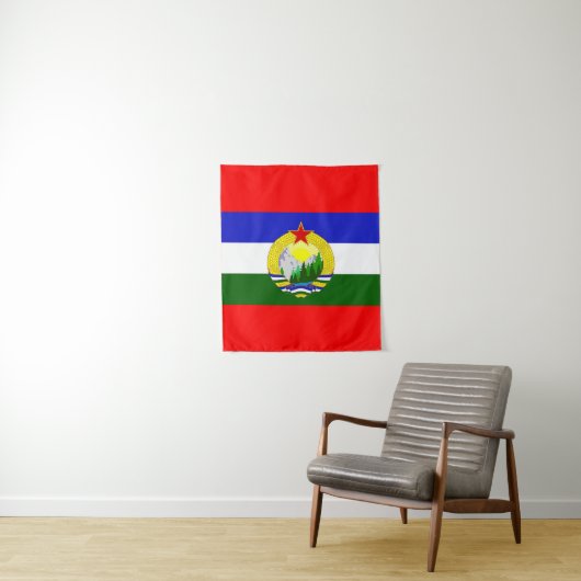 社会党カスカディア旗 タペストリー (インサイチュ)