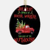 社会労働者の中で最も陽気な集団 セラミックオーナメント (右)