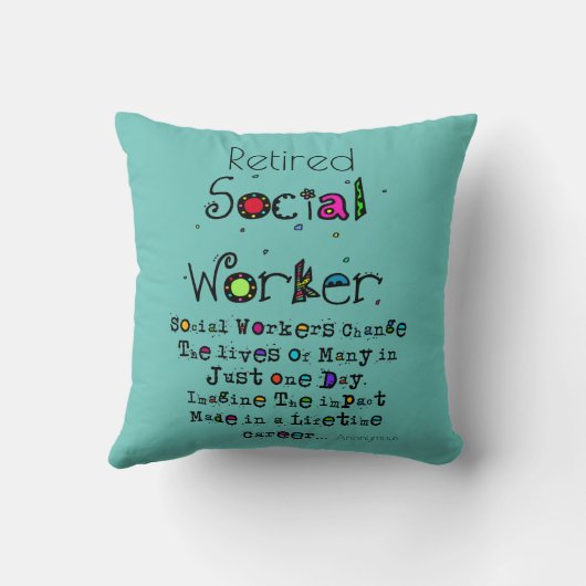 社会労退職した働者引用文 クッション (裏面)