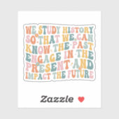 社会勉強履歴先生感謝ギフト シール (シート)