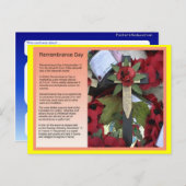 社会勉強、歴史、記念日 ポストカード (正面/裏面)