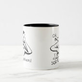 社会化を忘れました ツートーンマグカップ (中央)