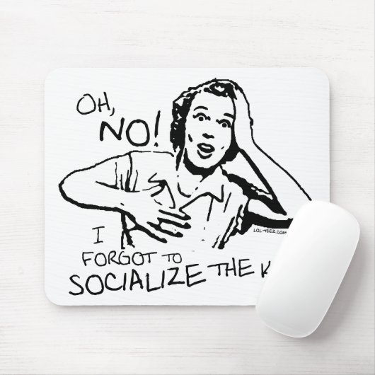 社会化を忘れました マウスパッド (マウス)