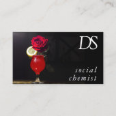 社会化学者 |モダンイベントまたはパーティー 名刺 (正面)