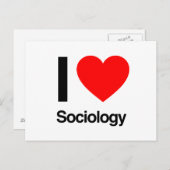 社会学が好きだ ポストカード (正面/裏面)