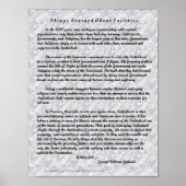 社会学について ポスター (正面)