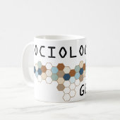 社会学の天才 コーヒーマグカップ (正面左)