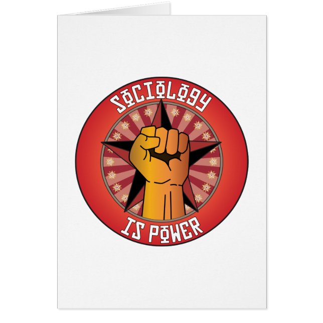 社会学は力です (正面)