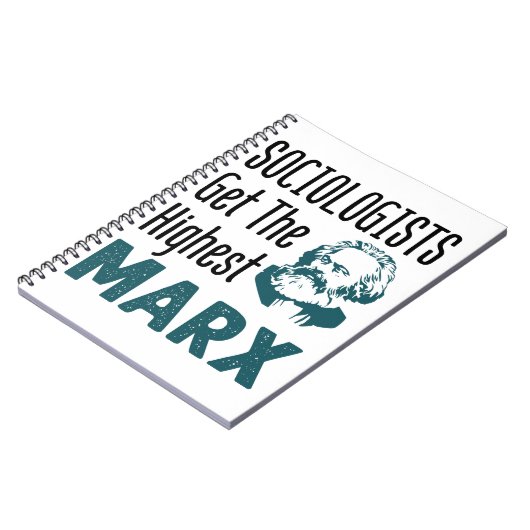 社会学者が最高のマルクス社会学を手に入れる ノートブック (左側)