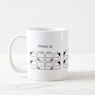 社会工学モデルA Mug コーヒーマグカップ