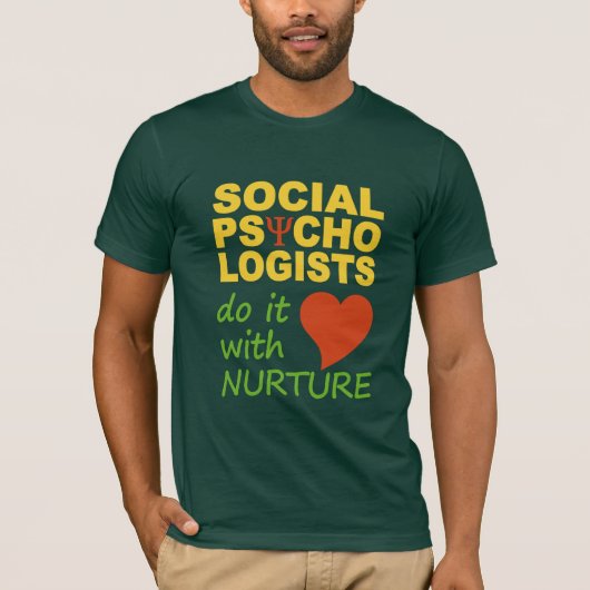 社会心理学者Tシャツ Tシャツ (正面)