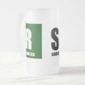 社会性ビラ フロストグラスビールジョッキ (正面左)